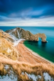 Durdle Door in the Snow